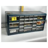 HARDWARE ORGANIZER BOX W/ HARDWARE