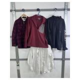 ARIAT JACKETS & SHIRT, FLANNEL JACKET, SZ L