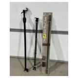 CURTAIN ROD, EXTENDING CLOTHS HANGER BARS