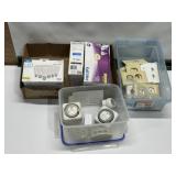 OUTLET COVERS, TIMERS. LIGHT BULBS