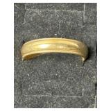 14KFG GOLD RING, ENGRAVED, 5 GRAMS