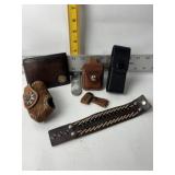 LEATHER HOLDERS & WALLET