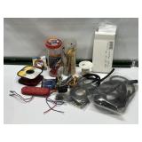 ELECTRICAL WIRE, ZIP TIES, LIGHT MOUNTING ITEMS