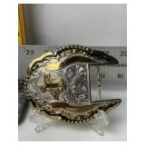 MT SILVERSMITH TEXAS BELT BUCKLE