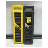 2 STANLEY FULL 11 Pc. SETS SAE & MM IMPACT SOCKETS