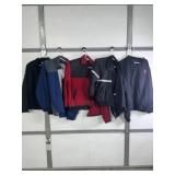 5 COATS & LIGHT JACKETS, SZ L