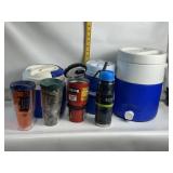 IGLOO & COLMAN WATER JUGS, COFFEE MUGS