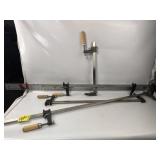 SEVERAL BAR CLAMPS