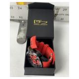 DANIEL STEIGER MEN'S WRIST WATCH, BROKEN STRAP