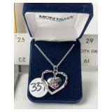 MONTANA SILVERSMITH HEART PENDENT NECKLACE