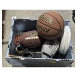 SPORTING ITEMS, FOOTBALL, BASKETBALL, CLEATS, MORE
