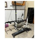 BODY BY JAKE WEIGHT BENCH W/ EXTRAS, TORSO TRAC