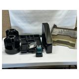 PLASTIC OFFICE ORGANIZER ITEMS