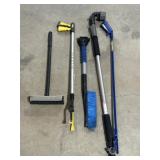 PIKSTICKS, SNOW BRUSH, WINDOW WASHER, NOZZLE