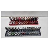 SAE & MM SOCKETS ON TRAY ORGANIZER