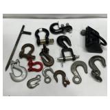RESSE HITCH, CLASPS, HOOKS
