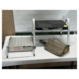 STEP LADDER, WORK PLATFORM, TIRE BLOCK