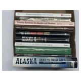 MILITARY, ALASAK, FISHING, BIRDS, HUNTING BOOKS