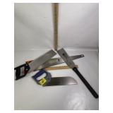 SEVERAL DIFFRENT HAND SAWS