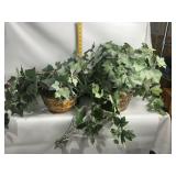 2 FAKE PLANTS