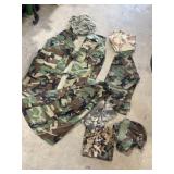 MILITARY CAMO CLOTHING