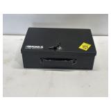 BRINKS HOME SECURITY SAFE W/ KEY