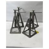 SET OF 4 CAMPER STANDS