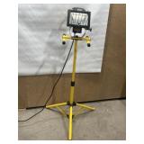 SHOP LIGHT W/ BROKEN LEG, LIGHT WORKS