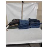 14 PAIR 34/32, 33/34 ARIAT, WRANGLER FR, CARHARTT
