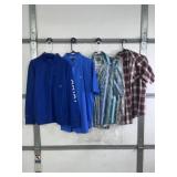 ARIAT & WESTERN STYLE SHIRTS/ JACKET, SZ L