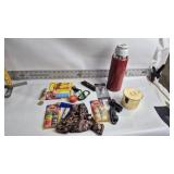 SHOT SHELL THERMO BOTTLE, LIGHTERS, MORE