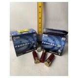 2 BOXES 12 GA 2 3/4 STEEL SHOT AMMO