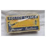 PETERS POLICE MATCH .38 SPL 146GR AMMO, 50 TOTAL