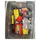 SEVERAL EMPTY AMMO BOXES