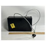 METAL LOCKING PISTOL SAFE W/ KEY