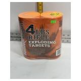 SONIC BOOM 4 LB RIFLE EXPLODING TARGETS