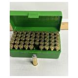 CASE GARD RELOADED 45 COLT AMMO, 50 TOTAL