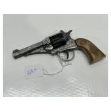PLASTIC TOY CAP GUN REVOLVER, MADE IN ITALY