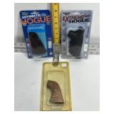 3 PISTOL GRIPS, COLT, RUGER, SMITH & WESSON