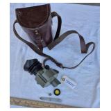 YUGOSLAVIAN MILITARY M59 MONOCULAR & CASE
