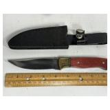 CHIPAWAY CUTLERY HANDCRAFTED KNIFE W/ SHEATH