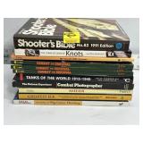 COMBAT, TANKS, ELK, HUNTING, SHEDS, GUNS, BOOKS