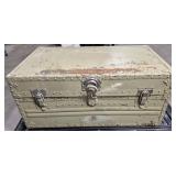 WW2 JAPANESE "KOWA" RIVITED METAL FOOTLOCKER