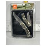OZARK TRAIL 2 PIECE KNIFE SET, NEW