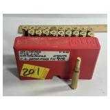 20 RNDS .338 WIN RELOADED AMMO