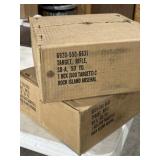 2 BOXES 500 EA 50 YARD RIFLE TARGETS, HEAVY