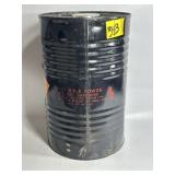 BLACK RIFLE POWDER CAN - EMPTY, 14" T