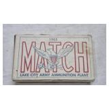 7.62 MM MATCH NATO 173GR AMMO, 20 TOTAL