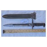 1943 ONEIDA LIMITED M1 BAYONET W/ SCABBARD
