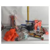 STAKES, HAND WARMERS, DEER DRAG, VEST, GLOVES